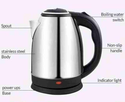 Cordless Electric Kettle with Indicator Light