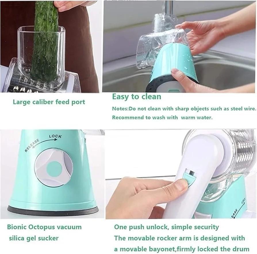 Compact Vegetable Cutter - Easy to Clean and Maintain