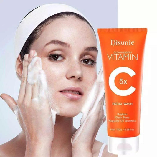 Vitamin C Infused Bubble Cleanser - 100ml Face Wash for Acne Scar Removal